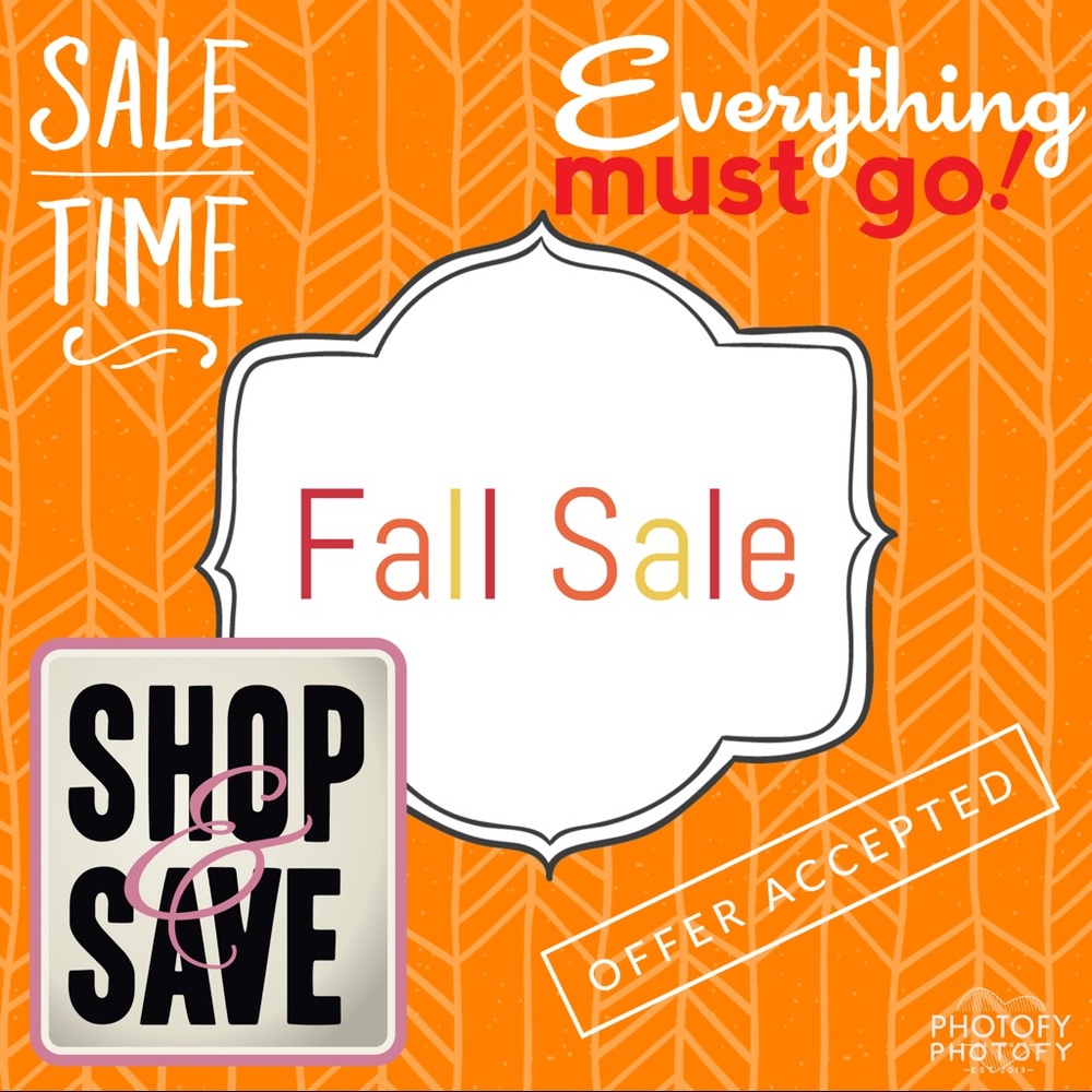 Fall sale